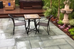 stone patio